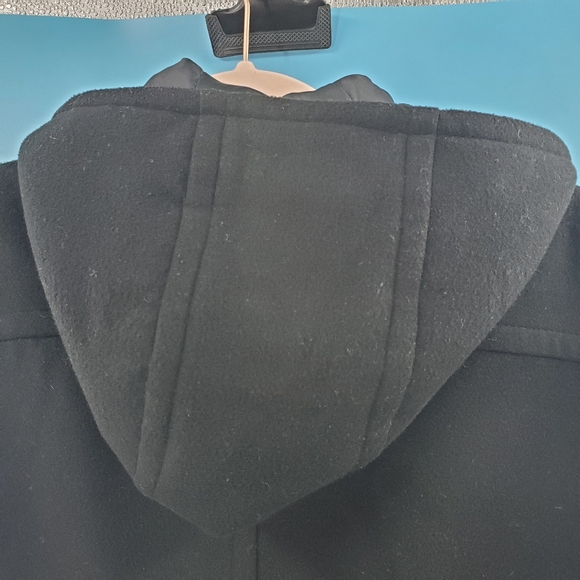 New England Mackintosh black hooded coat XL - Picture 13 of 14